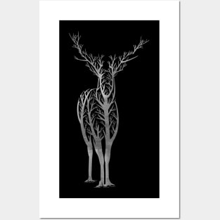 Forest Deer Posters and Art